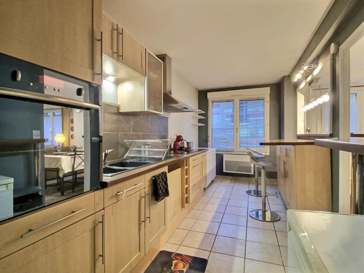 Apartament Parking & 100M2 En Plein Centre Ville Reims Zewnętrze zdjęcie